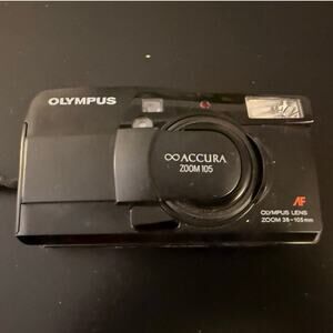 Olympus Accura Zoom 105 35mm Point & Shoot Film Camera - Tested / Vintage